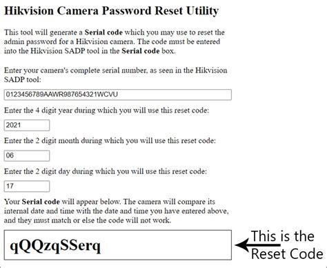 ipcamtalk|Hikvision Password Reset Tool .